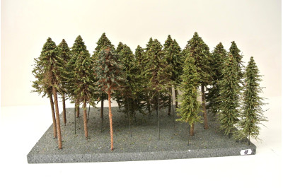 HO - Stromky,les, VÝPRODEJ,20-25cm,36ks (15)