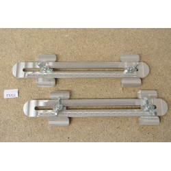 TT/C2, Universal Adjustable Couplings for Laying Flex Track in scale TT, 2 pcs
