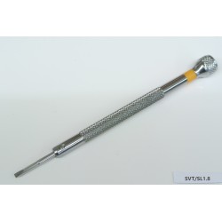 SVT/SL1.8, Precision slotted screwdriver 1.8mm with replaceable bit, 1pc