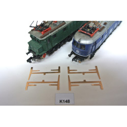 K148, Kontakte KaModel für Lokomotiven N Arnold E17 / BR117, E18 / BR118, 4St