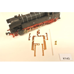 K143, Contacts KaModel for locomotives N Fleischmann BR 65, 4pcs