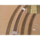 TT/T/R353, Arched Track Laying Template for Flex Track TT TILLIG, Radius 353 mm, 1 pcs