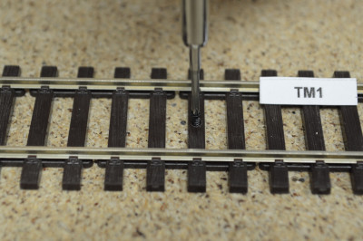 Repair sealant for covering holes in track sleepers, brown 1, 15g