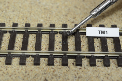 Repair sealant for covering holes in track sleepers, brown 1, 15g